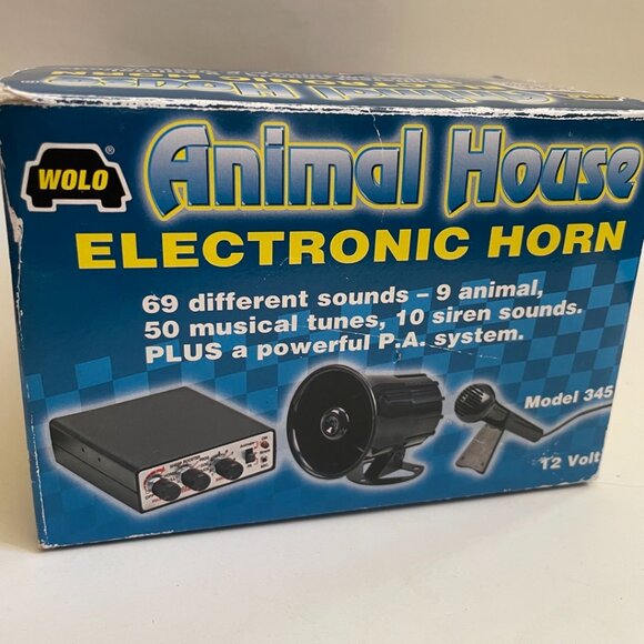 Wolo Animal House Electronic Horn (Model 345) - Picture 6 of 9